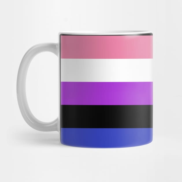 Proud Gender Fluid Pride Flag (Proud LGBT LGBTQ+ Community Pride Flag) by Teeworthy Designs